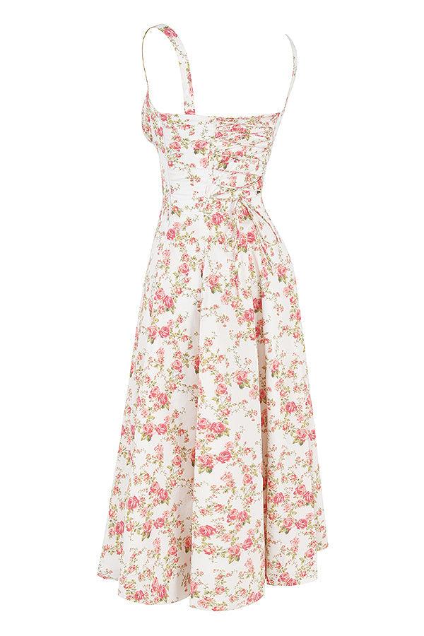 Vestido Midi Emilly Floral - UseFeminess Direito Autorais