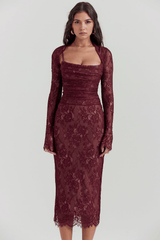 Vestido Bustier Renda Alice - UseFeminess Direito Autorais