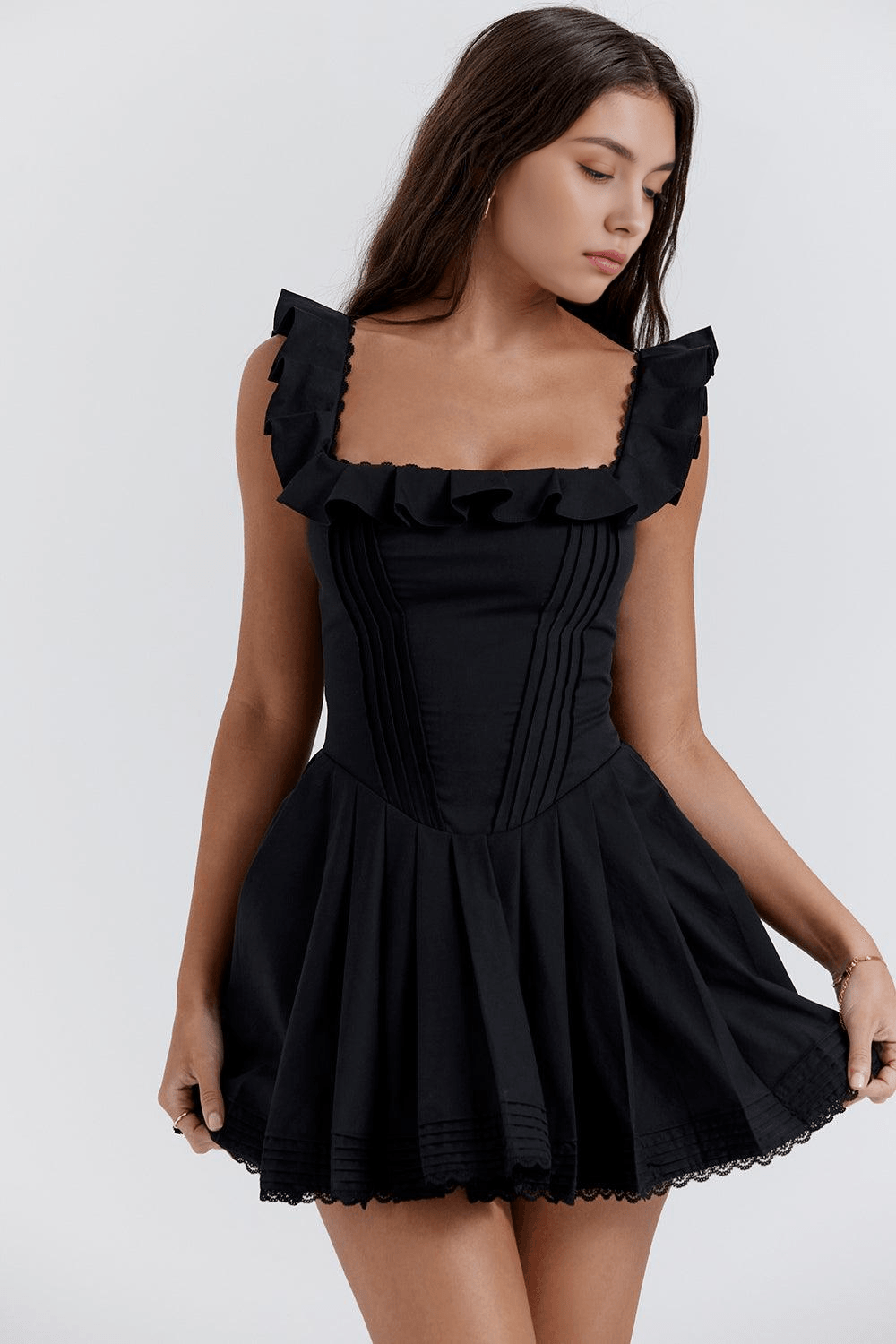 Vestido Curto Dominick - UseFeminess Direito Autorais