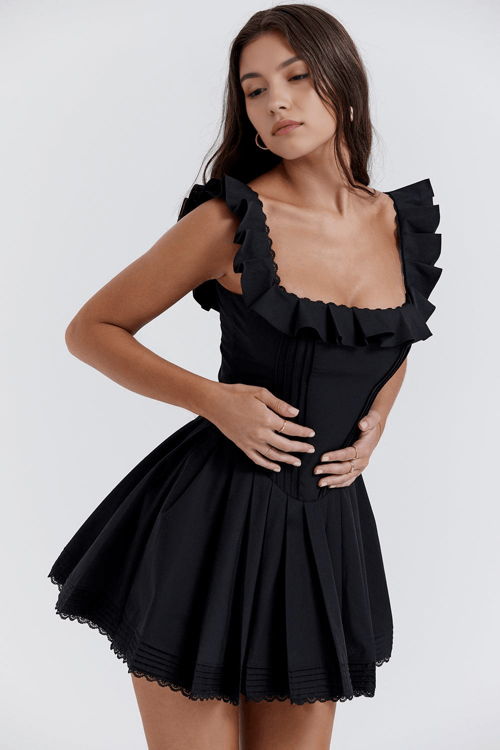 Vestido Curto Dominick - UseFeminess Direito Autorais