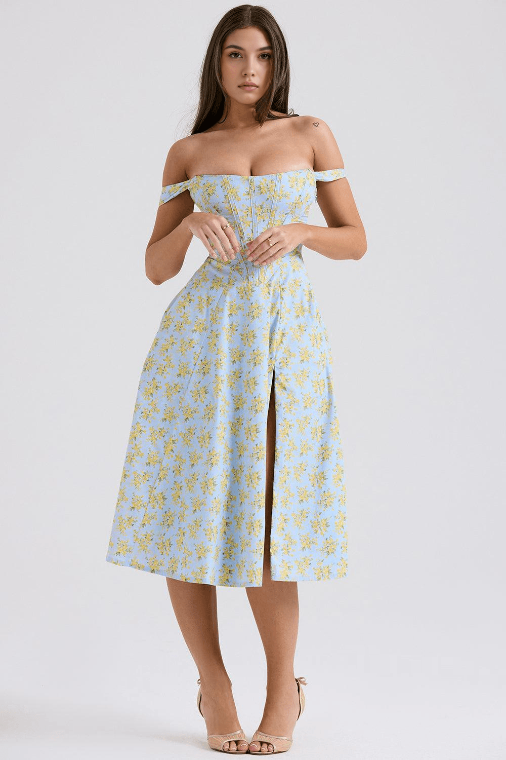 Vestido Cecile Bustier - UseFeminess Direito Autorais