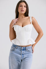 CORSET GIULIA BRANCO