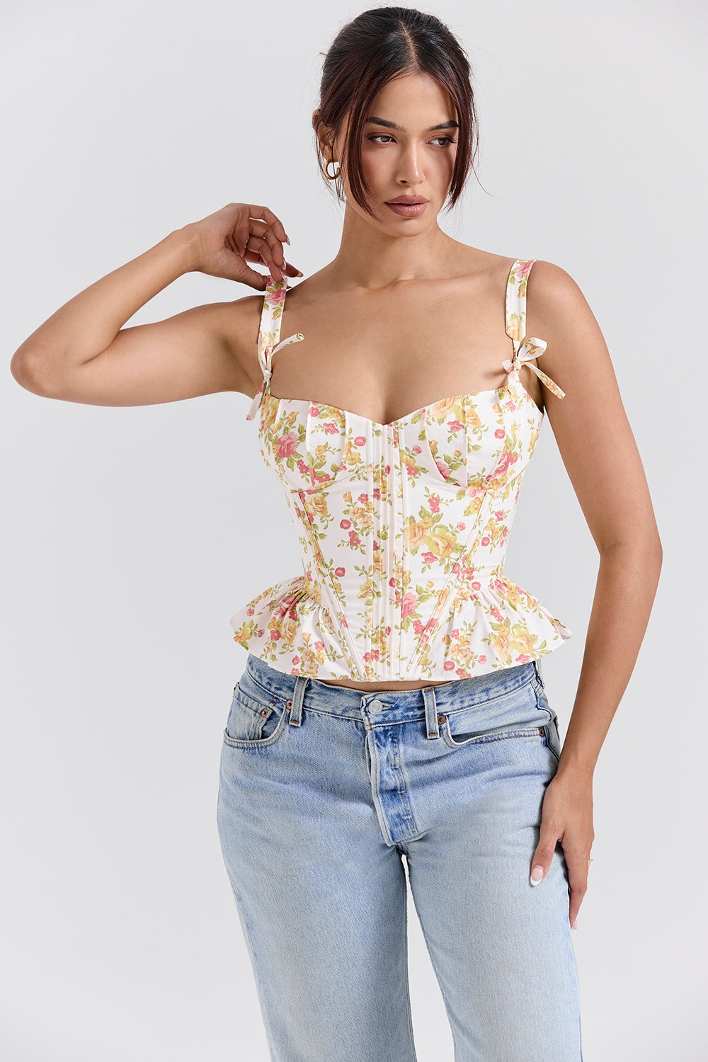 CORSET GIULIA FLORAL